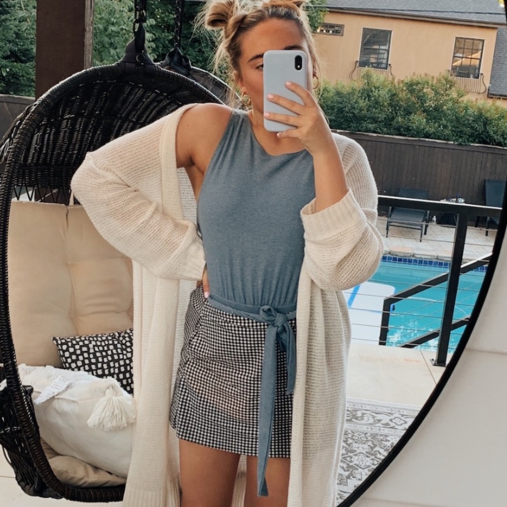 Urban Outfitters Checkered Skirt